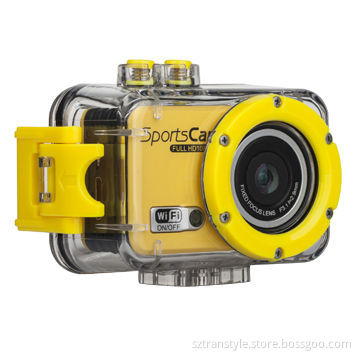 Sports camera, waterproof, wireless